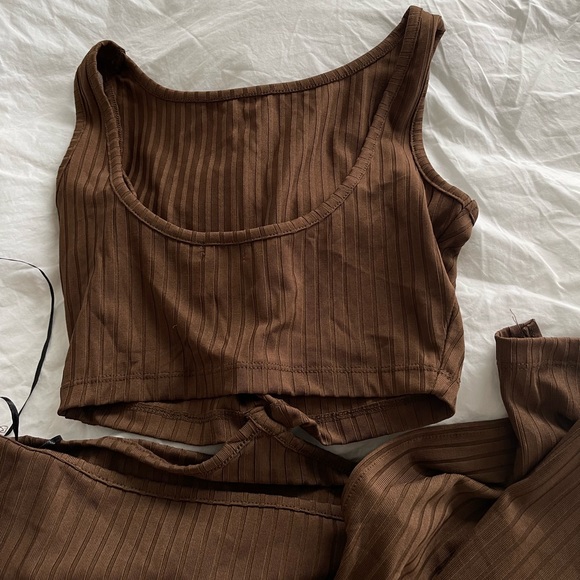 Princess Polly Brown Billie Cut Out Maxi Dress - Picture 6 of 6